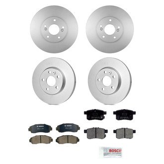 Bosch® - QuietCast™ Premium Front and Rear Brake Kit with Ceramic Pads
