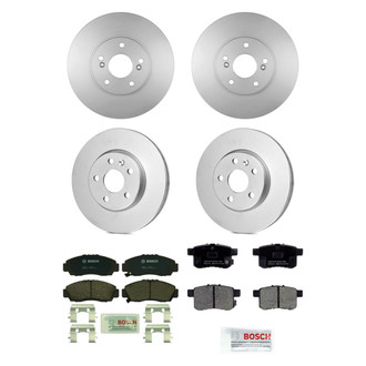 Bosch® - QuietCast™ Premium Front and Rear Brake Kit with Ceramic Pads