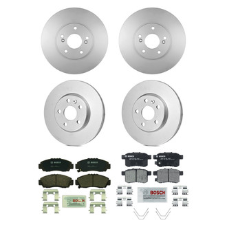 Bosch® - QuietCast™ Premium Front and Rear Brake Kit with Ceramic Pads