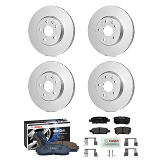 Bosch® - QuietCast™ Premium Front and Rear Brake Kit with Ceramic Pads