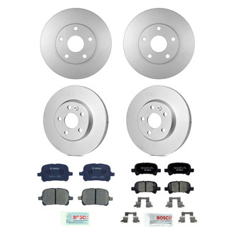 Bosch® - QuietCast™ Premium Front and Rear Brake Kit with Ceramic Pads