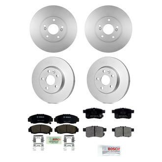 Bosch® - QuietCast™ Premium Front and Rear Brake Kit with Ceramic Pads