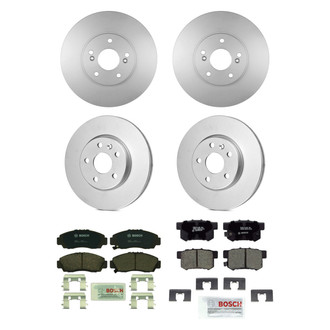 Bosch® - QuietCast™ Premium Front and Rear Brake Kit with Ceramic Pads