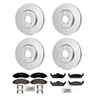 Bosch® - QuietCast™ Premium Brake Kit with Organic Pads