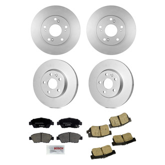 Bosch® - QuietCast™ Premium Front and Rear Brake Kit with Ceramic Pads