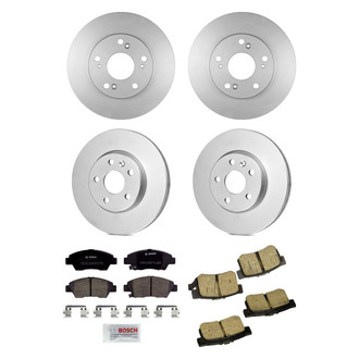 Bosch® - QuietCast™ Premium Front and Rear Brake Kit with Ceramic Pads