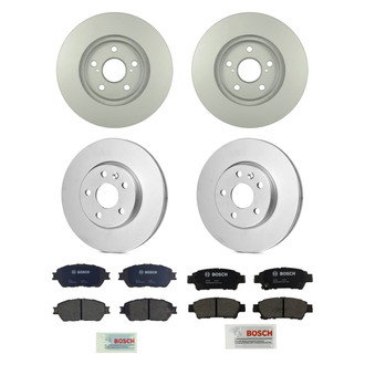 Bosch® - QuietCast™ Premium Front and Rear Brake Kit with Ceramic Pads