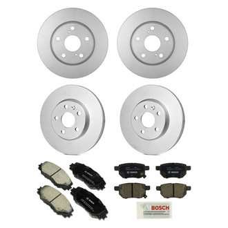 Bosch® - QuietCast™ Premium Front and Rear Brake Kit with Ceramic Pads