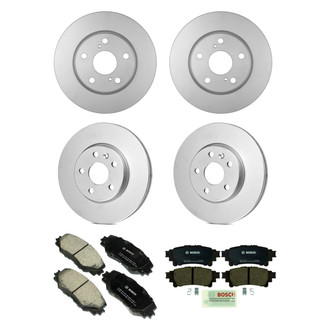 Bosch® - QuietCast™ Premium Front and Rear Brake Kit with Ceramic Pads