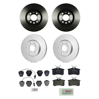 Bosch® - QuietCast™ Premium Brake Kit with Organic Pads