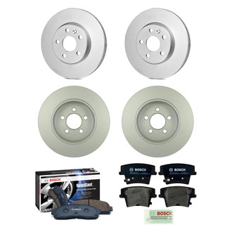 Bosch® - QuietCast™ Premium Brake Kit with Organic Pads