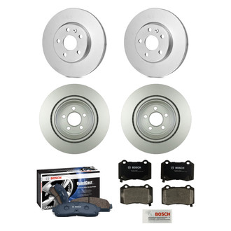 Bosch® - QuietCast™ Premium Brake Kit with Organic Pads