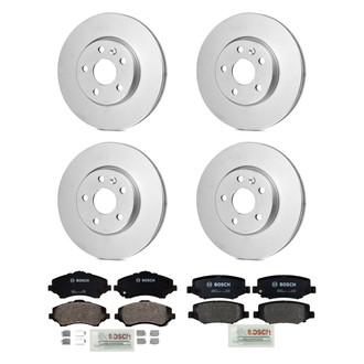 Bosch® - QuietCast™ Premium Brake Kit with Organic Pads