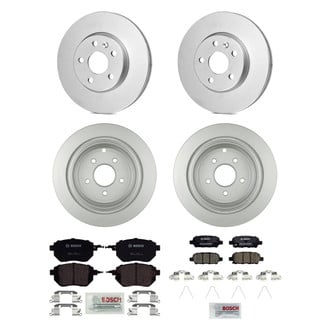 Bosch® - QuietCast™ Premium Front and Rear Brake Kit with Ceramic Pads