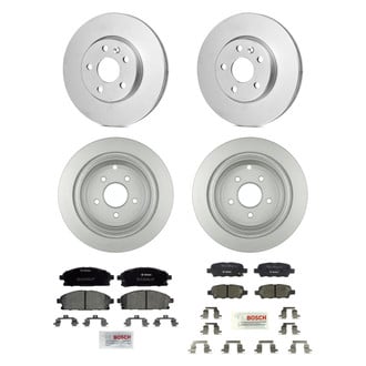 Bosch® - QuietCast™ Premium Front and Rear Brake Kit with Ceramic Pads