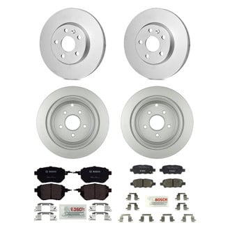 Bosch® - QuietCast™ Premium Front and Rear Brake Kit with Ceramic Pads