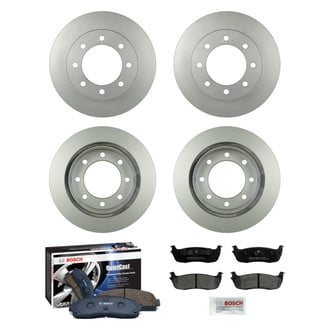 Bosch® - QuietCast™ Premium Front and Rear Brake Kit with Ceramic Pads