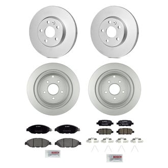 Bosch® - QuietCast™ Premium Front and Rear Brake Kit with Ceramic Pads
