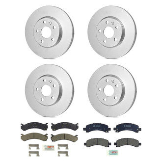Bosch® - QuietCast™ Premium Front and Rear Brake Kit with Ceramic Pads