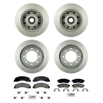 Bosch® - QuietCast™ Premium Brake Kit with Ceramic Pads