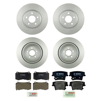 Bosch® - QuietCast™ Premium Brake Kit with Organic Pads