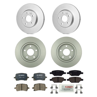 Bosch® - QuietCast™ Premium Brake Kit with Ceramic Pads