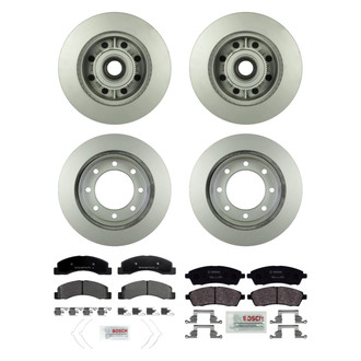 Bosch® - QuietCast™ Premium Brake Kit with Organic Pads