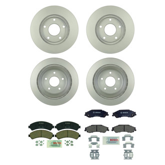 Bosch® - QuietCast™ Premium Brake Kit with Ceramic Pads