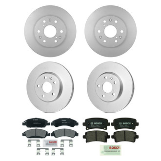 Bosch® - QuietCast™ Premium Front and Rear Brake Kit with Ceramic Pads