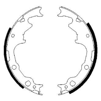 Bosch® - Blue™ Driveline Parking Brake Shoes