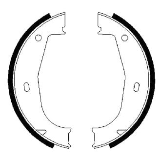 Bosch® - Blue™ Parking Brake Shoes