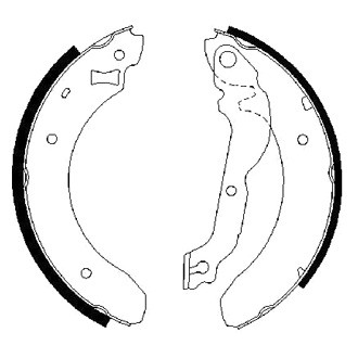 Bosch® - Blue™ Parking Brake Shoes