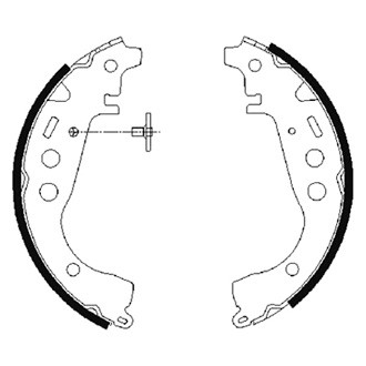 Bosch® - Blue™ Parking Brake Shoes