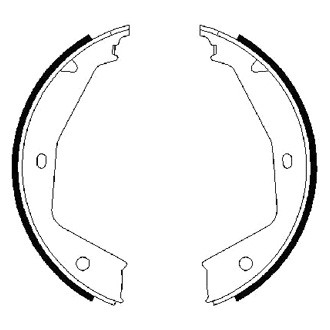 Bosch® - Blue™ Rear Parking Brake Shoes