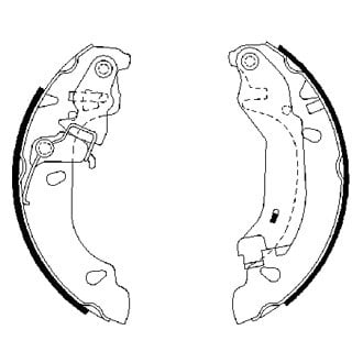Bosch® - Blue™ Parking Brake Shoes