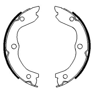 Bosch® - Blue™ Parking Brake Shoes