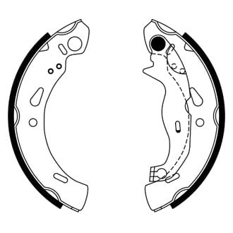 Bosch® - Blue™ Parking Brake Shoes