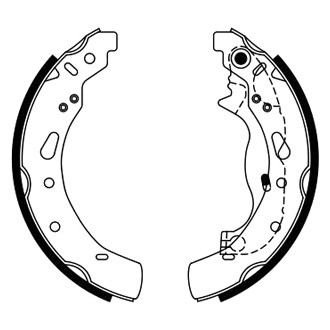Bosch® - Blue™ Parking Brake Shoes