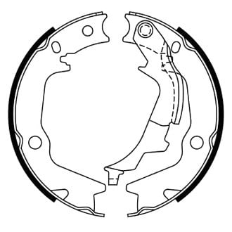 Bosch® - Blue™ Rear Parking Brake Shoes
