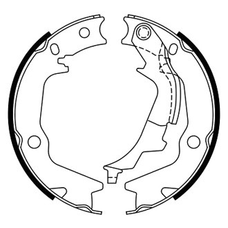 Bosch® - Blue™ Rear Parking Brake Shoes