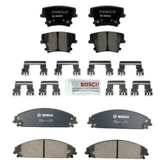 Bosch® - QuietCast™ Premium Ceramic Front and Rear Disc Brake Pad Set