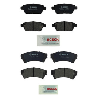 Bosch® - QuietCast™ Premium Ceramic Front and Rear Disc Brake Pad Set