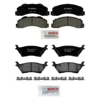Bosch® - QuietCast™ Premium Ceramic Front and Rear Disc Brake Pad Set