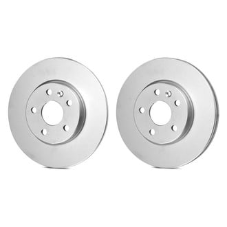Bosch® - QuietCast™ Premium Solid Front and Rear Brake Rotor Set