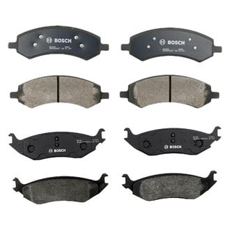 Bosch® - QuietCast™ Premium Organic Front and Rear Disc Brake Pad Set