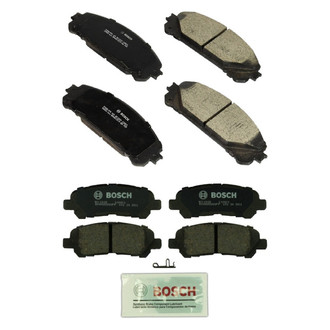Bosch® - QuietCast™ Premium Ceramic Front and Rear Disc Brake Pad Set