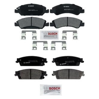Bosch® - QuietCast™ Premium Ceramic Front and Rear Disc Brake Pad Set