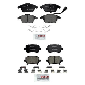 Bosch® - QuietCast™ Premium Ceramic Front and Rear Disc Brake Pad Set