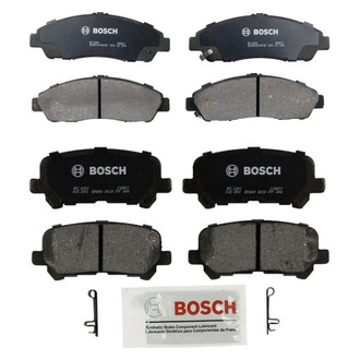 Bosch® - QuietCast™ Premium Ceramic Front and Rear Disc Brake Pad Set