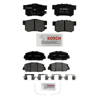 Bosch® - QuietCast™ Premium Ceramic Front and Rear Disc Brake Pad Set
